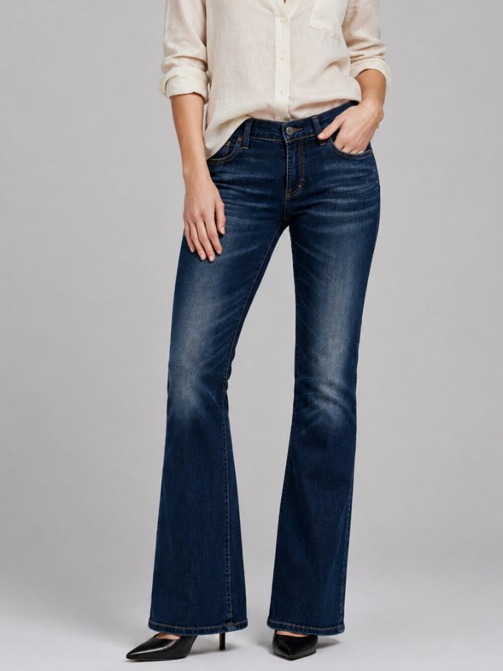 Citizens of Humanity Emannuelle Slim Boot Jeans Size 30 Dark Wash USA